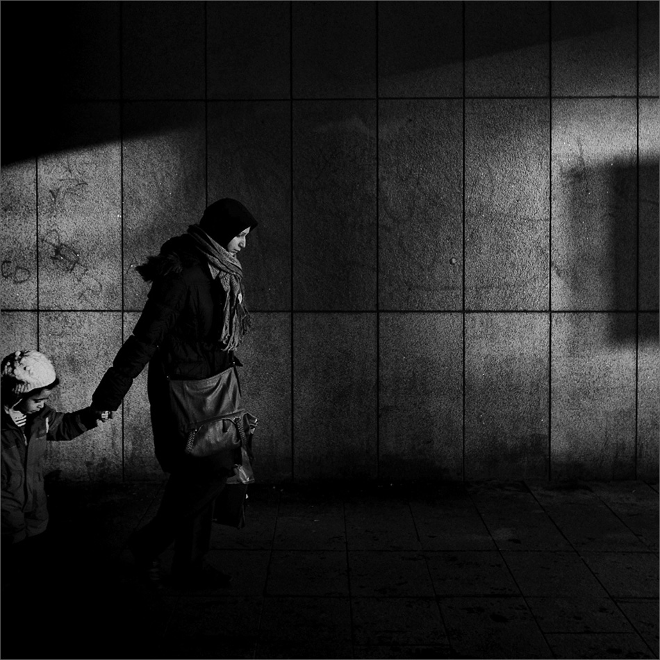 Sthlm, 2013: Woman with child