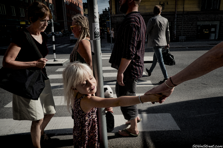 Sthlm, 2013: Girl with panda